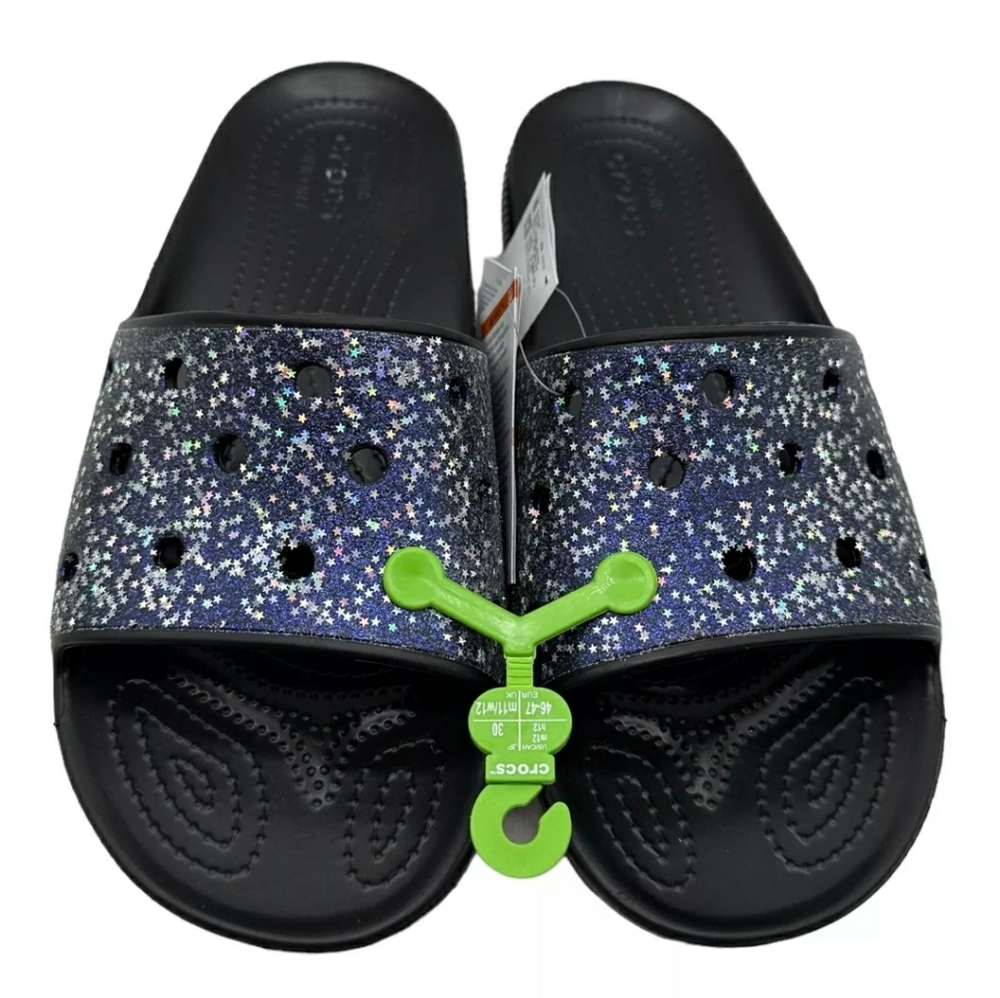 ***ISO Crocs Starry Glitter Slides or Sandals WOMEN'S SIZE 9 ISO***